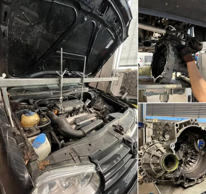 Dieses Bild zeigt ein Azubiprojekt zum Thema "Getriebe"