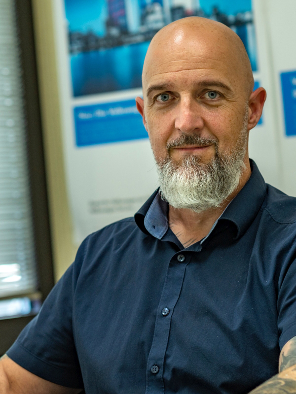 Das Bild zeigt Prokurist und Serviceleiter Christian Warth Das Bild zeigt Prokurist und Serviceleiter Christian Warth