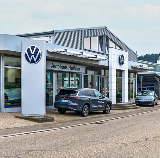 Das Bild zeigt das Autohaus Haitzler